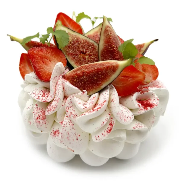 Pavlova à partager Figues – fraise – hibiscus de pavlovas Joël MAIER, photo N°1