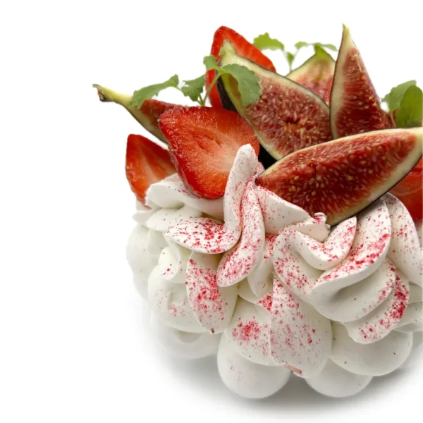Pavlova à partager Figues – fraise – hibiscus de pavlovas Joël MAIER, photo N°3