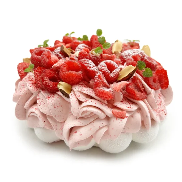 Pavlova à partager Framboise – Praline rose par Pavlovas Joël Maier, photo N°1