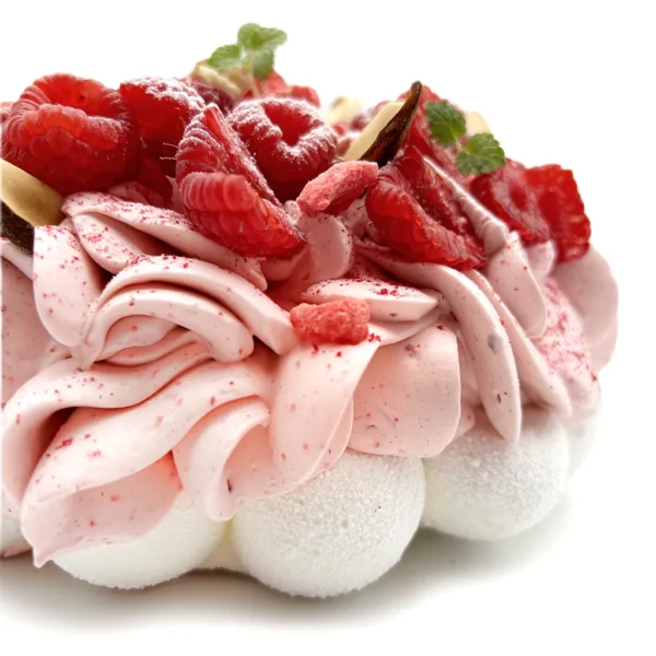 Pavlova à partager Framboise – Praline rose par Pavlovas Joël Maier, photo N°3