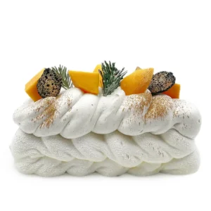 Pavlova de Noël à partager Mangue – Truffe – Vanille, Photo principale