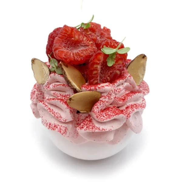 Pavlova individuelle Framboise – Praline rose par Pavlovas Joël MAIER, photo N°3