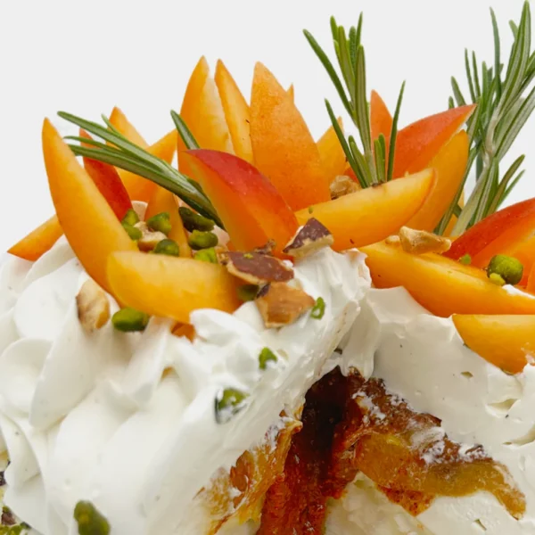 Pavolova Abricot – Praliné amandes – Romarin par Pavlovas Joël MAIER, photo N°4